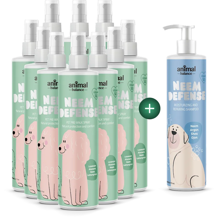 10 Concentrated Sprays + 1 Free Neem Defense Shampoo