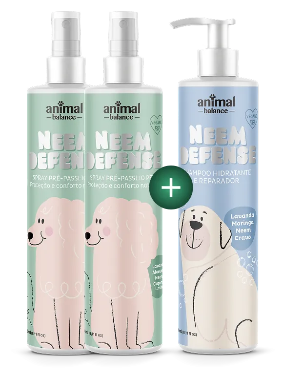 2 Neem Defense Sprays + 1 Neem Defense Shampoo
