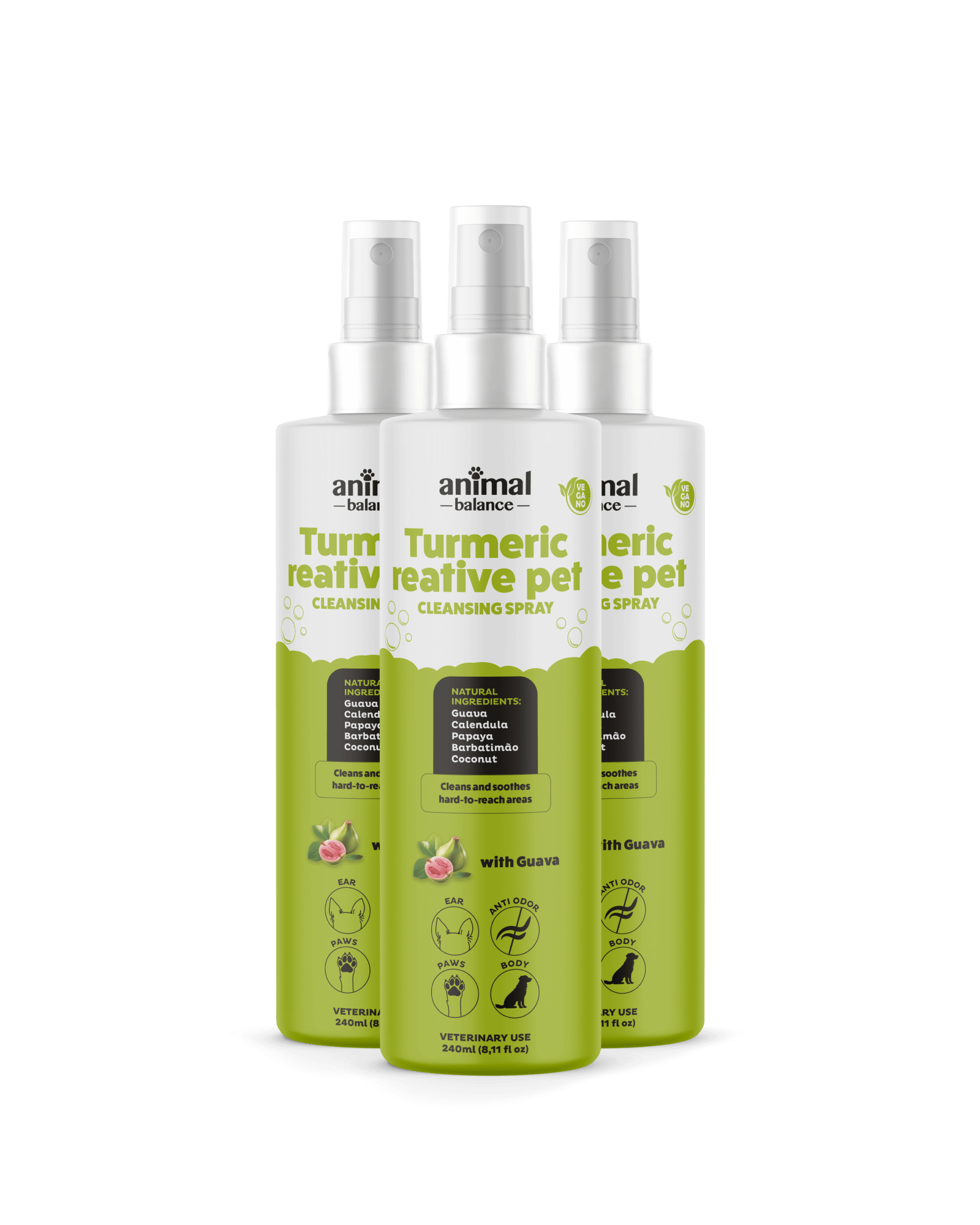 3 Soothing Dry Cleansing Sprays – Bactericidal