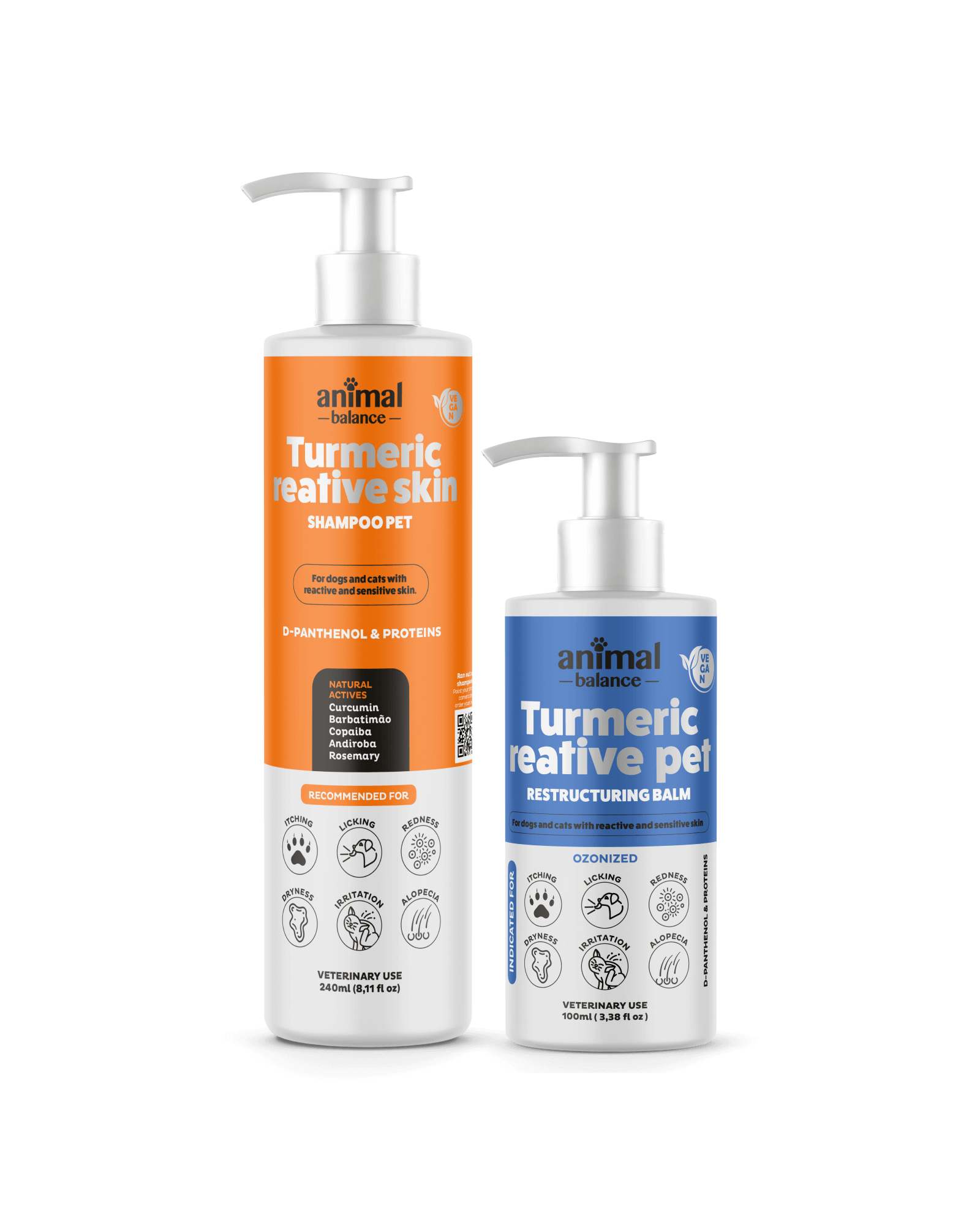 Essential Kit – 1 Shampoo + 1 Balm with Turmeric