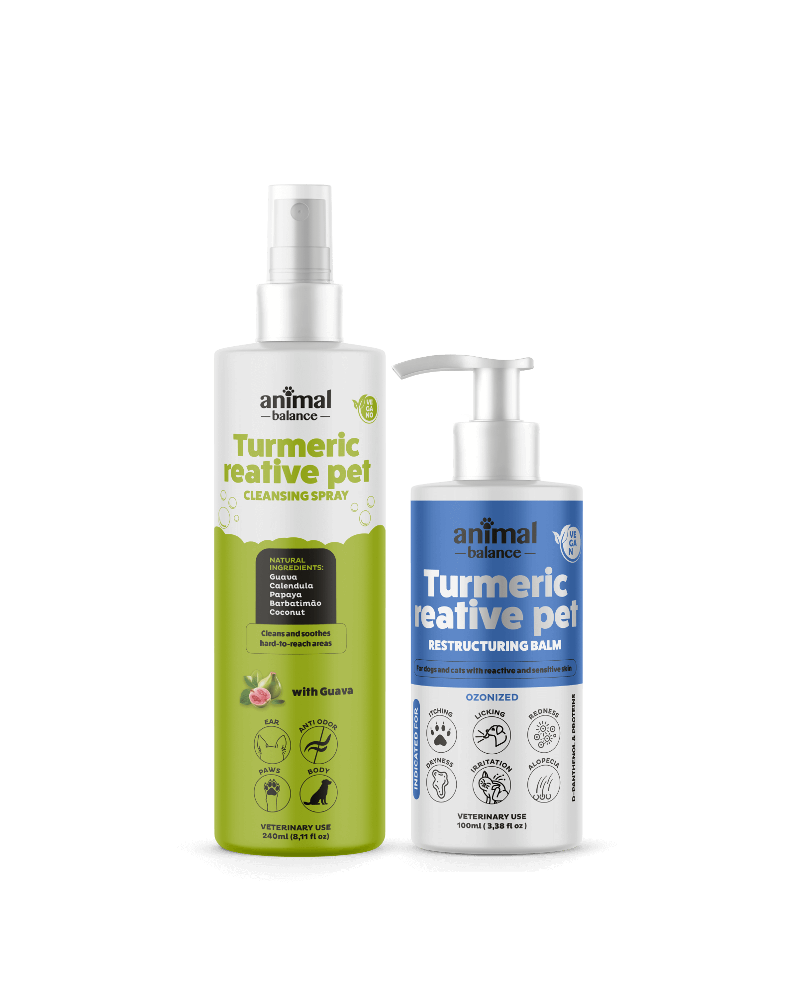Protect Pet Kit – 1 Cleansing Spray + 1 Restructuring Balm