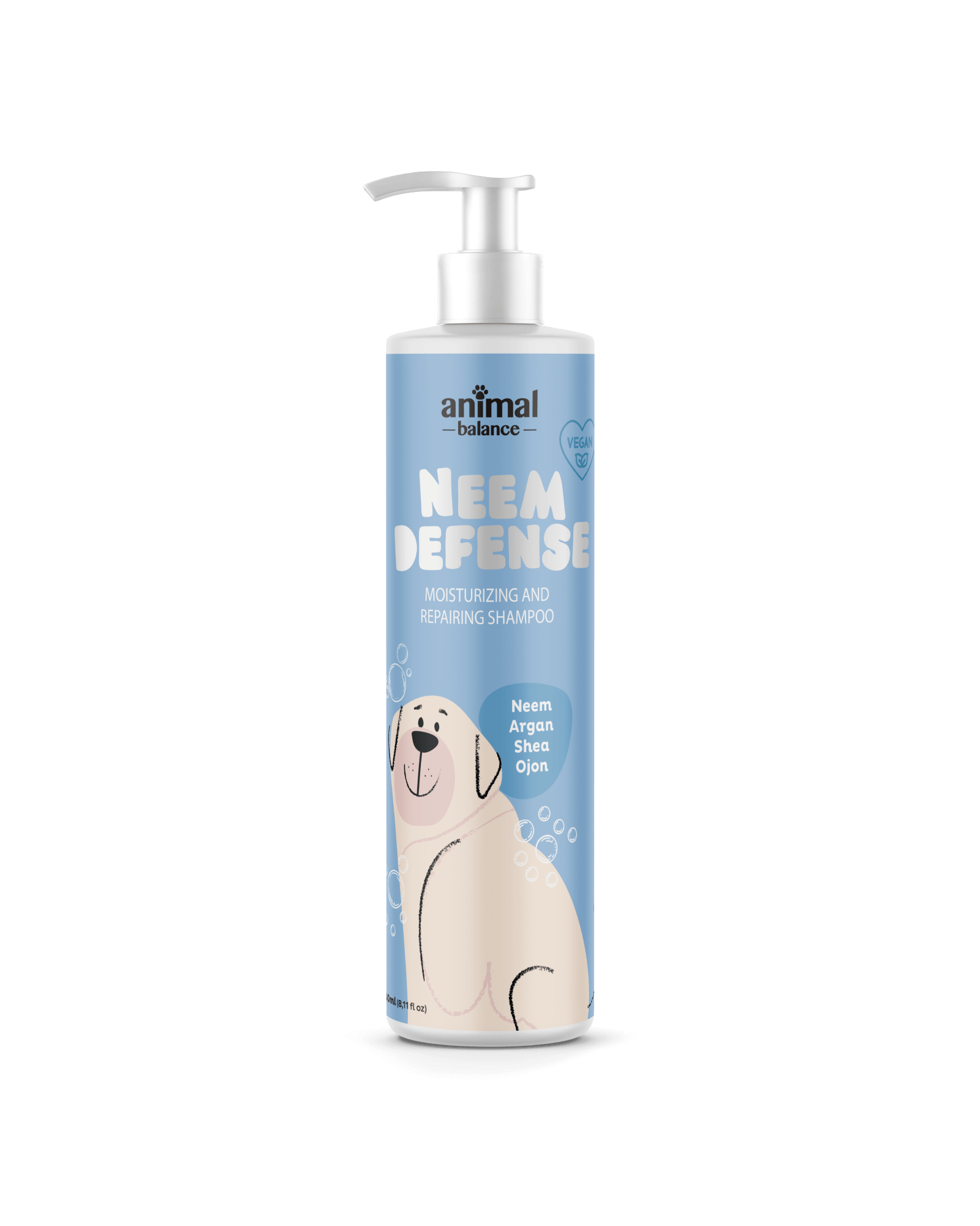 Shampoo Neem Defense – Natural Repellent  – 8.1 fl oz