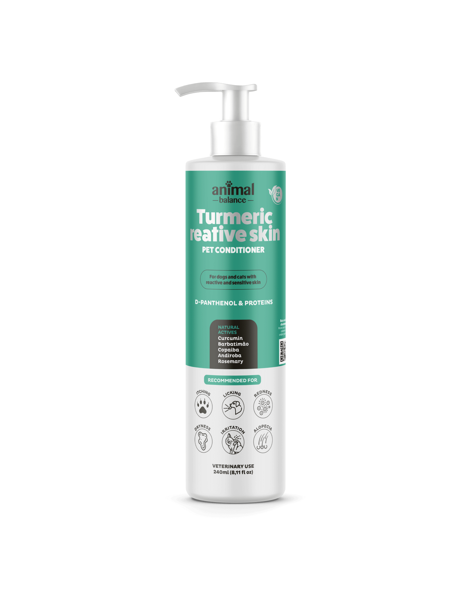 Pet Conditioner Turmeric Reative Skin – 8.1 fl oz