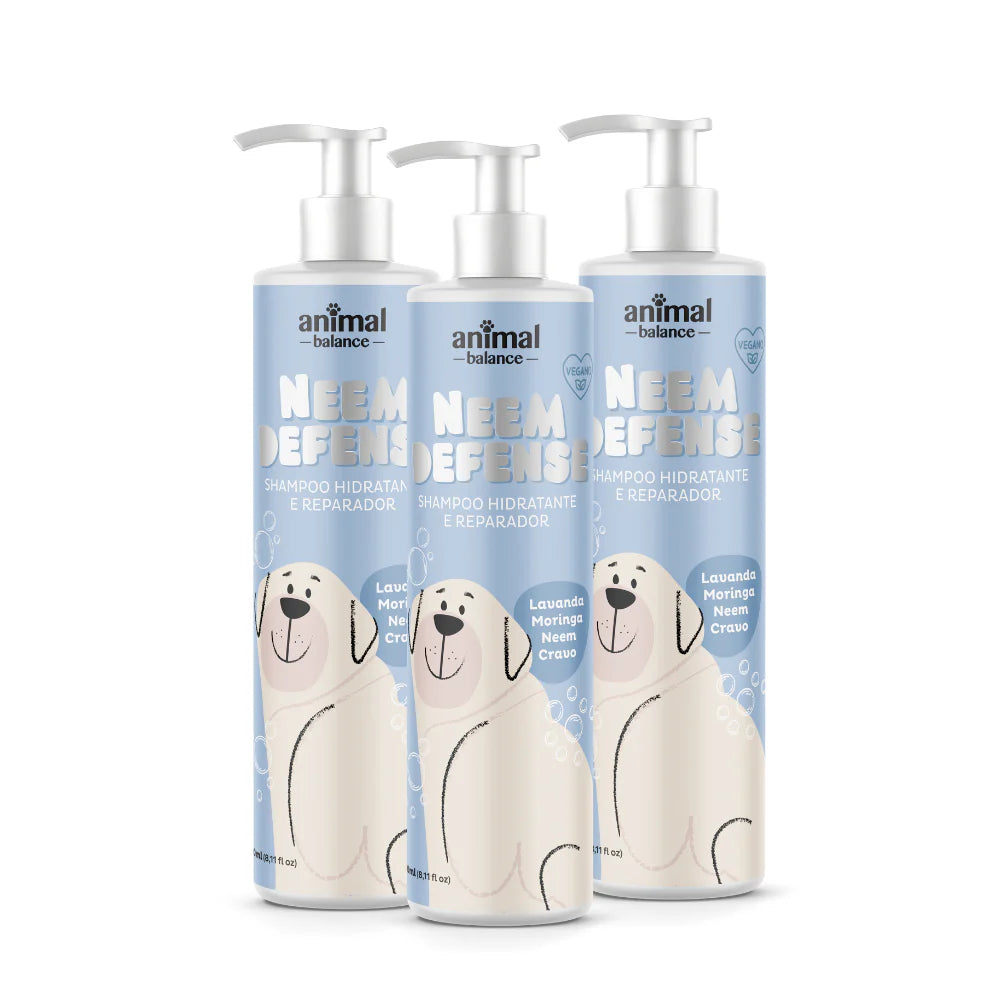 3 Neem Defense Shampoos – Repellent Action