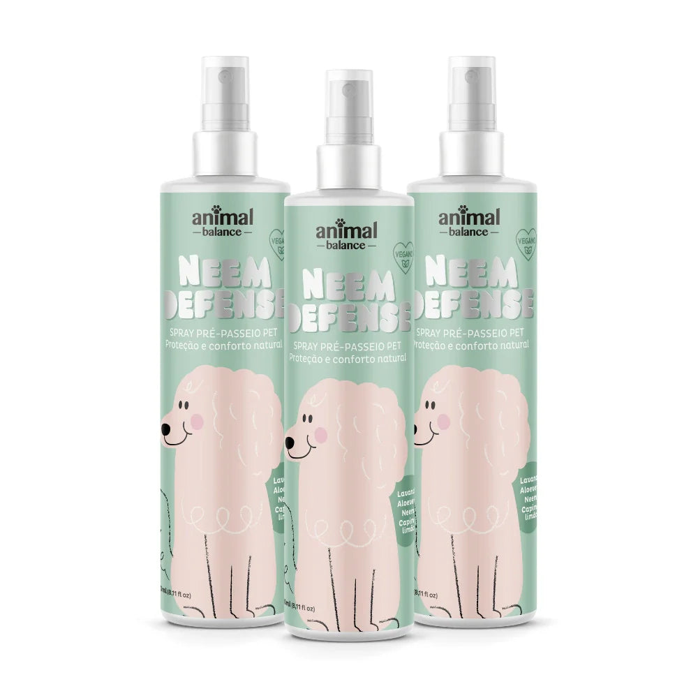 3 Neem Defense Sprays – Repellent Action