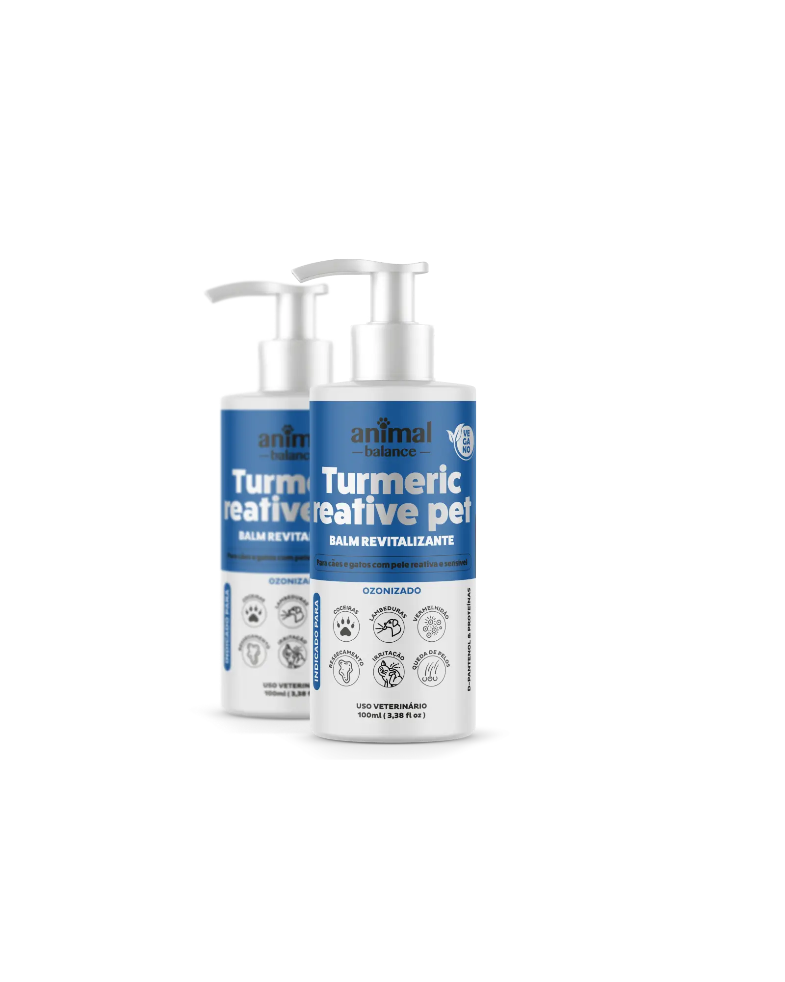 2 Reative Skin Pet Balm with Turmeric