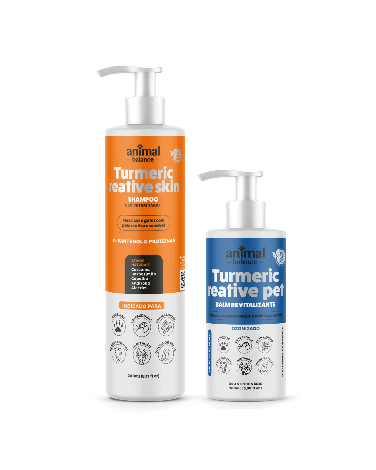 Essential Kit – 1 Shampoo + 1 Balm with Turmeric